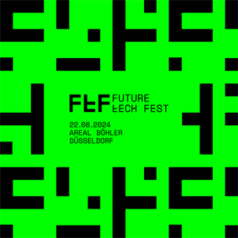 Future Tech Fest 2024 in grün und schwarz